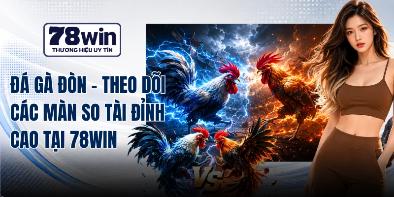 Đá Gà Đòn - Theo Dõi Các Màn So Tài Đỉnh Cao Tại 78WIN