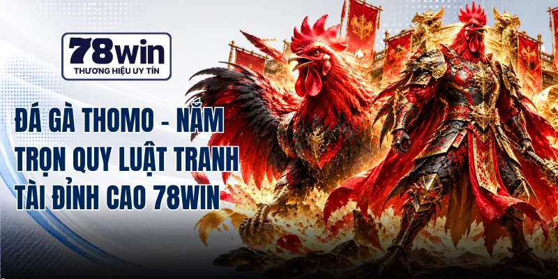 Đá Gà Thomo - Nắm Trọn Quy Luật Tranh Tài Đỉnh Cao 78WIN