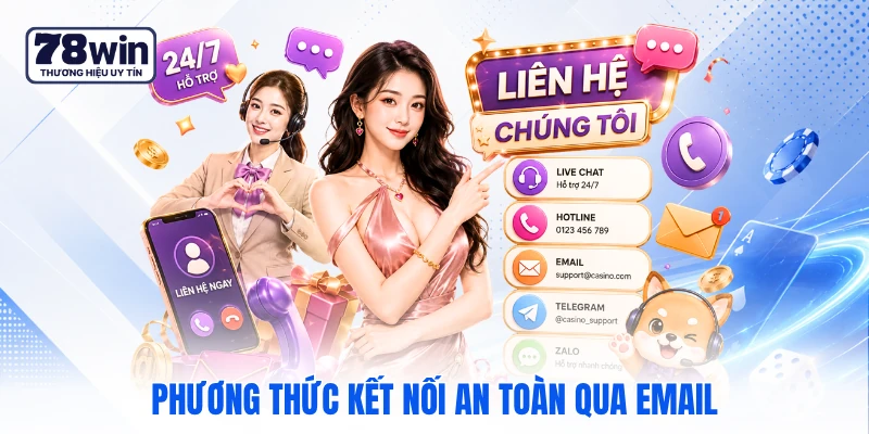 Phương thức kết nối an toàn qua email