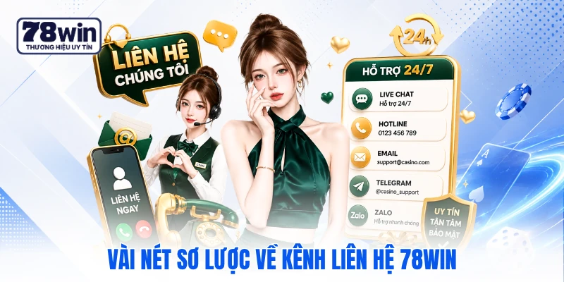 Vài nét sơ lược về kênh liên hệ 78WIN