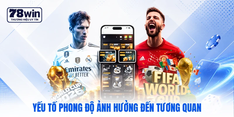 Yếu tố phong độ ảnh hưởng đến tương quan 